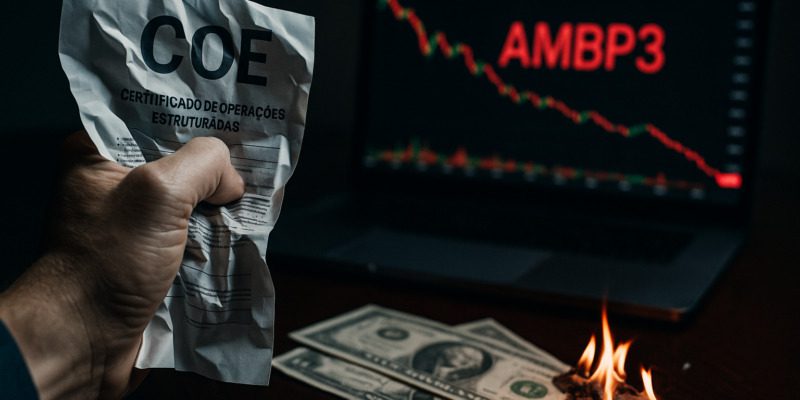 COEs da Ambipar via XP Investimentos geram prejuízo de até 93% 9 Crise da AMBIPAR: O Colapso que Derrubou Ações e COEs em 48 Horas