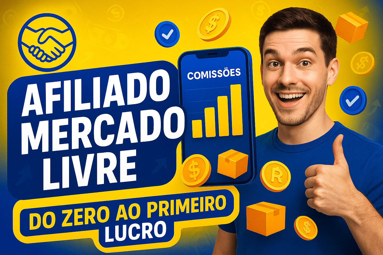 Afiliado Mercado Livre: 5 Passos Para Começar do Zero e Faturar Suas Primeiras Comissões