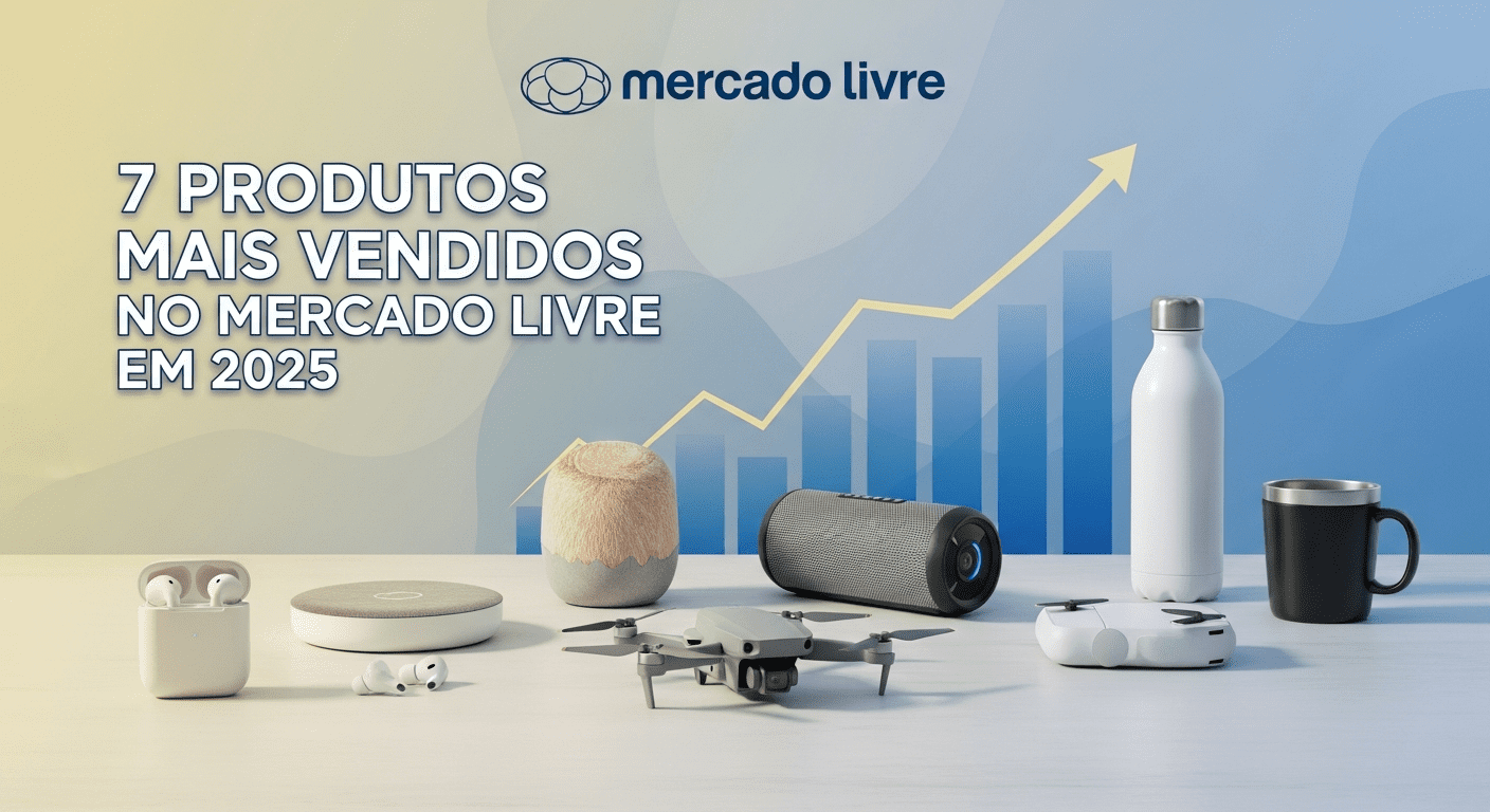 7 Produtos Mais Vendidos no Mercado Livre em 2025: Dicas Para Escolher Seu Nicho Lucrativo